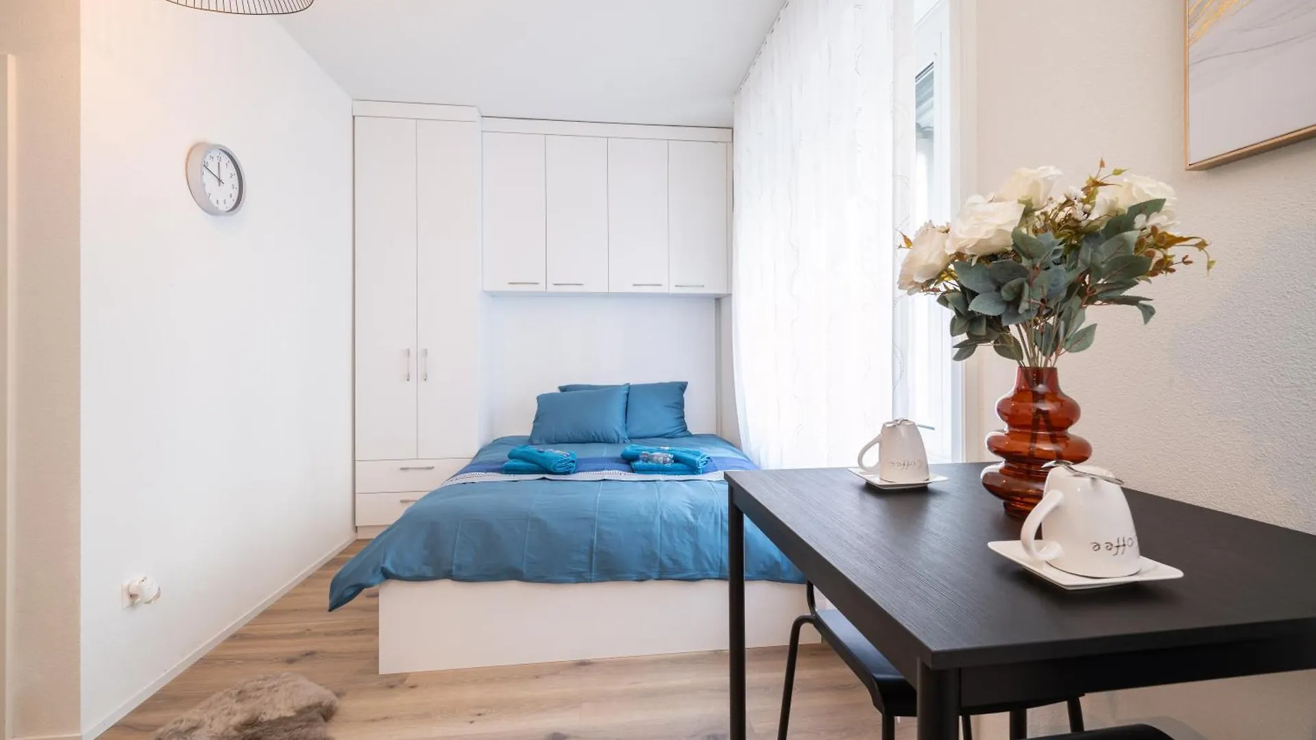 Studio Apartment - Central - Kitchen - Self Check In Basel Homestay